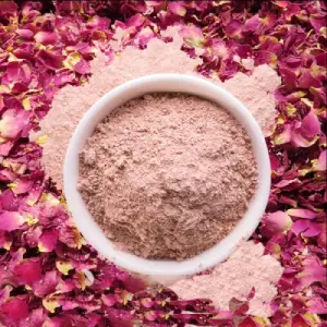 Rose petal powder